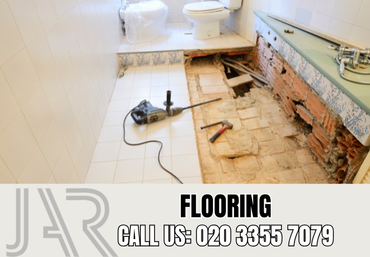 Bathroom Flooring Installation by Tottenham Bathroom Fitters