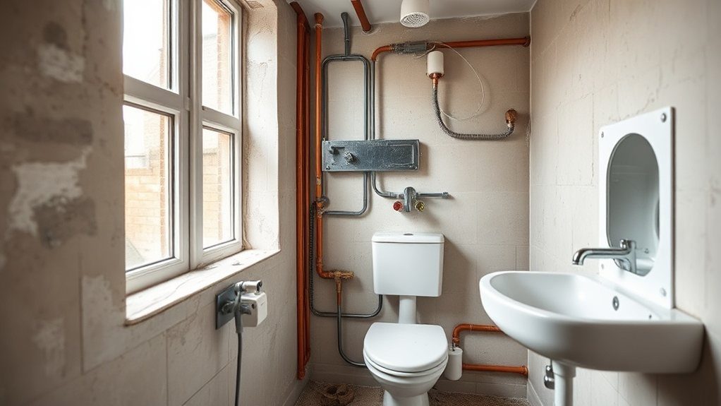 Bathroom Plumbing and Electrics in Tottenham